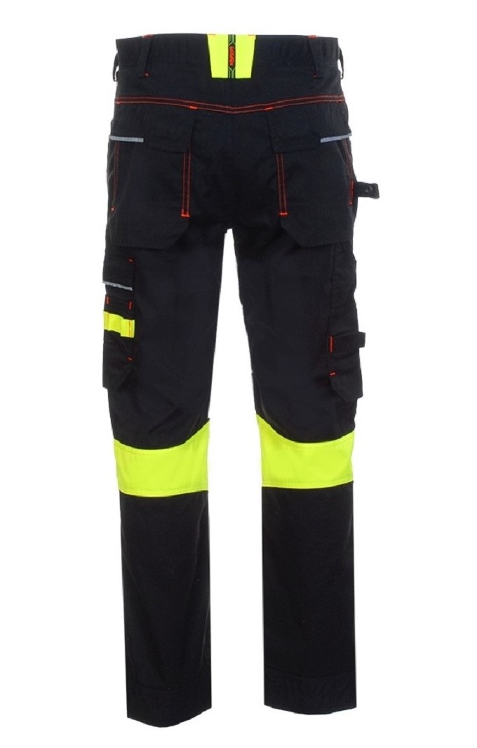 BLACK LINE Bundhose, hinten