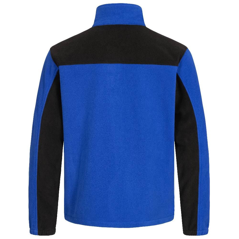 MOTION TEX PLUS Fleecejacke, blau/schwarz, Rücken