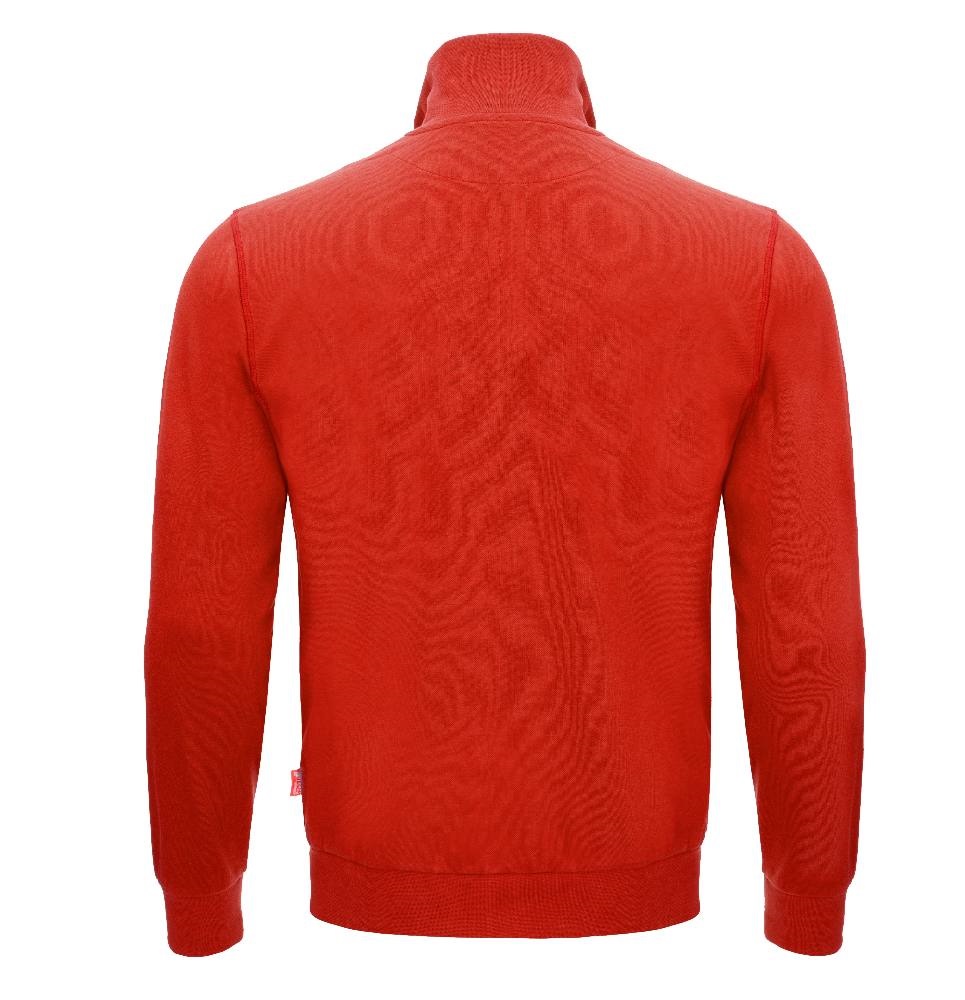 MOTION TEX LIGHT Sweatjacke, rot, Rücken