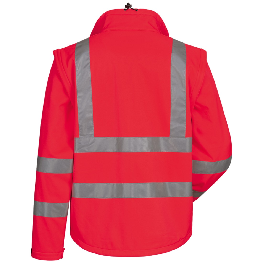 Softshelljacke rot, Rücken, CULLEN
