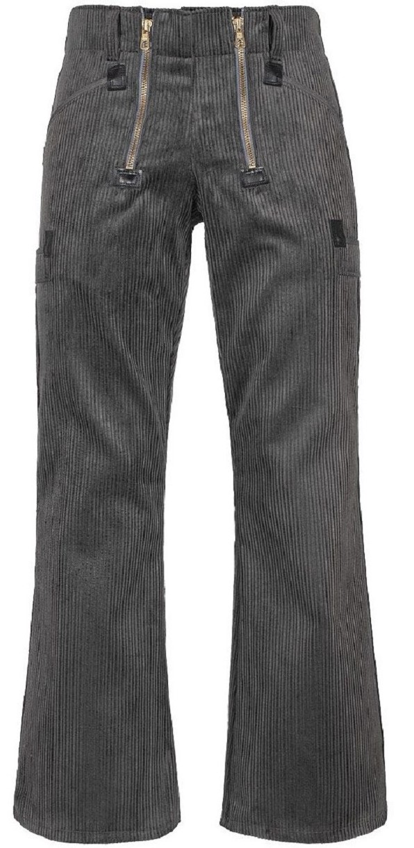Donau Trenkercord-Zunfthose grau
