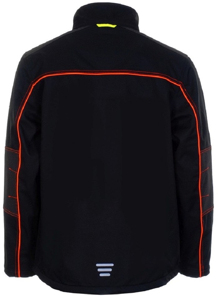 BLACK LINE Softshell-Jacke, Rücken