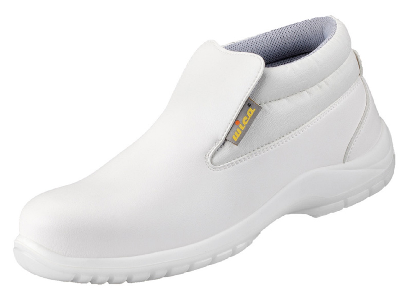 Weißer Slipperstiefel  ANDRIA.