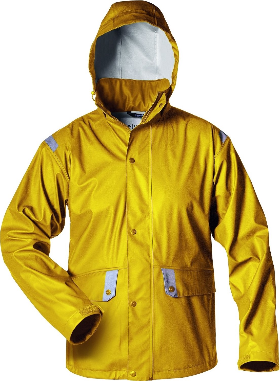 Atmungsaktive PU-Regenjacke, gelb BARWICK