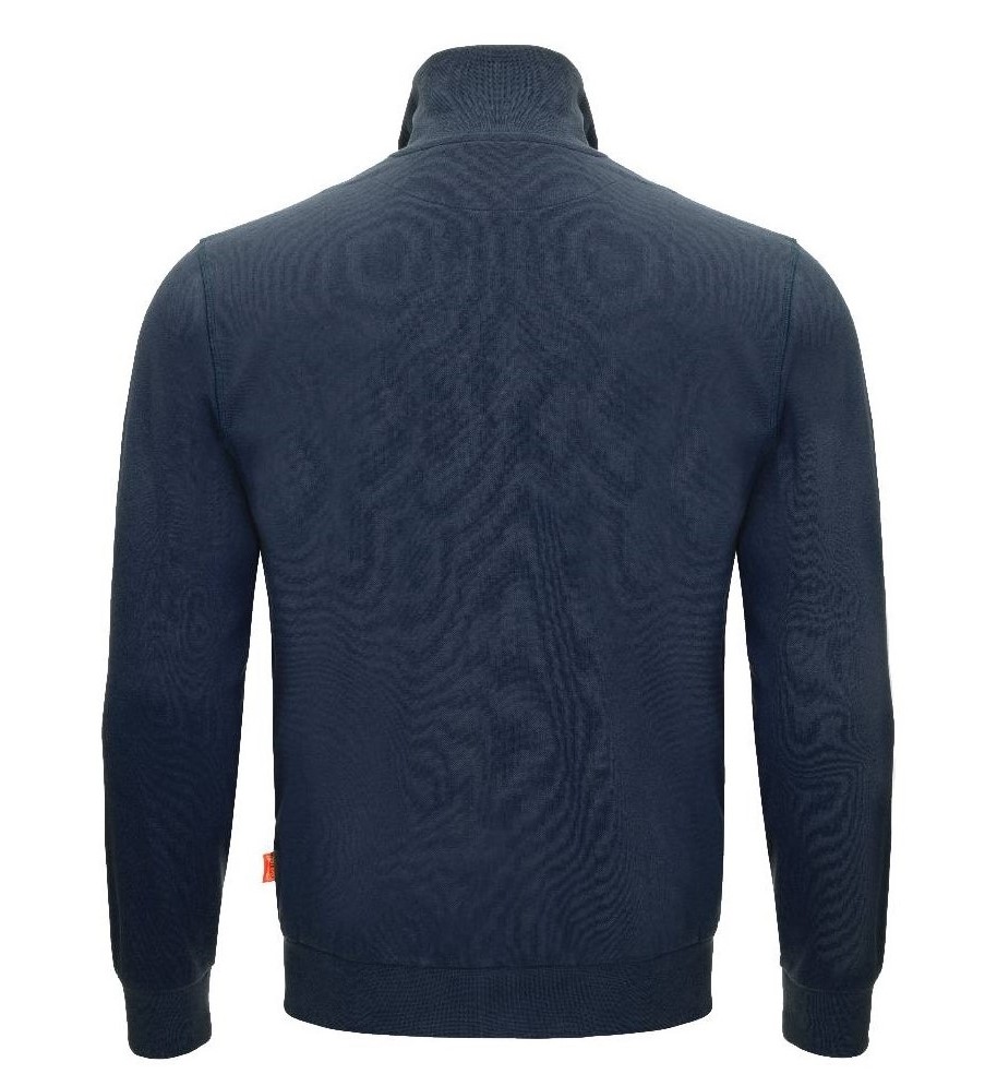 MOTION TEX LIGHT Sweatjacke, marineblau, Rücken