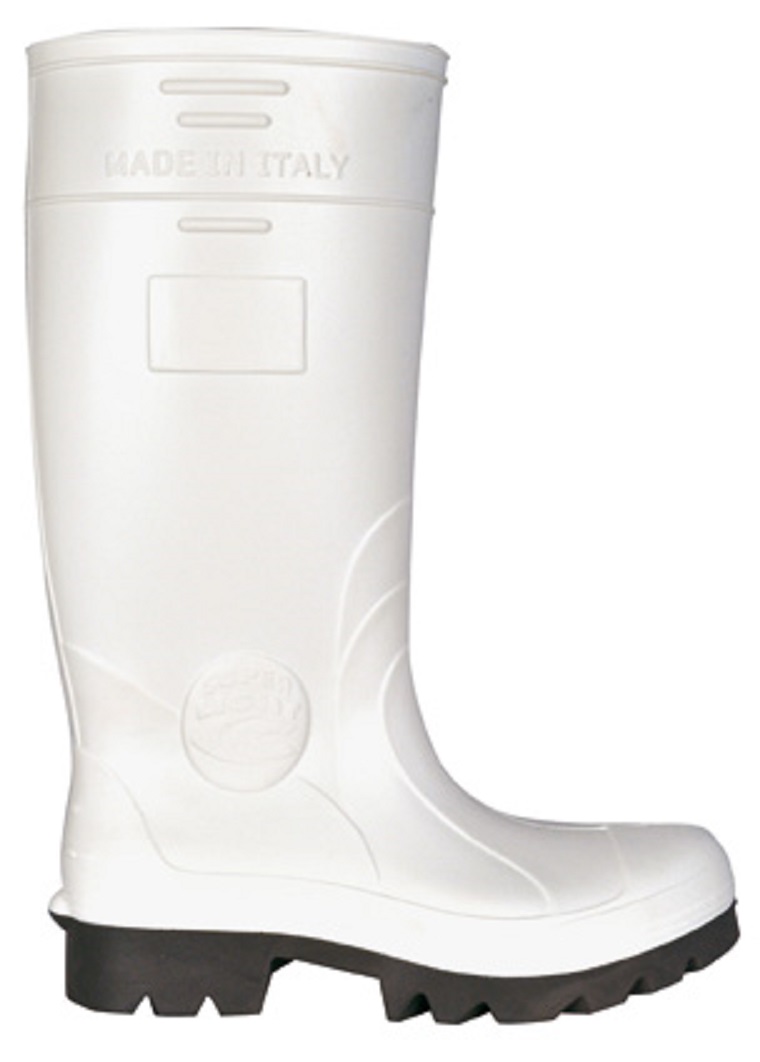 PU-Stiefel weiß LECCE