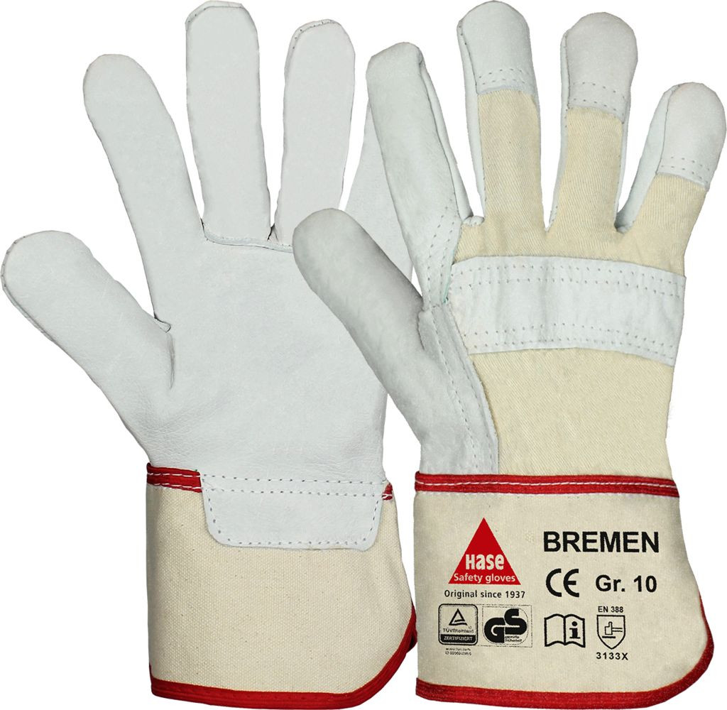Hase BREMEN TOP-Rindlederhandschuh, 