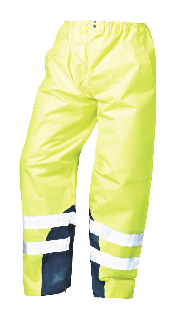 Günstige Regenhose gelb/marine