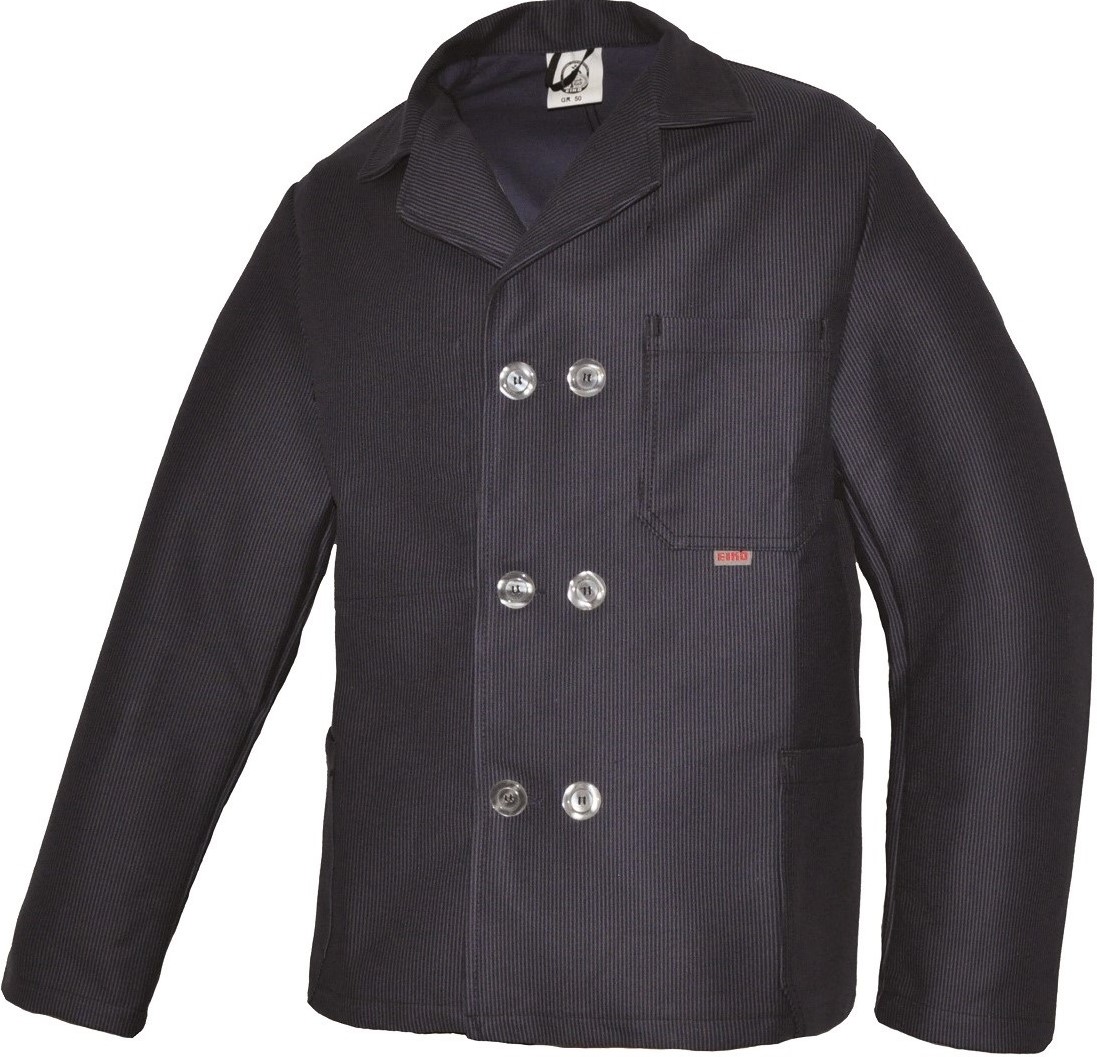 EIKO Zunftjacke aus schwerem Doppelpilot Hamburger Streifen