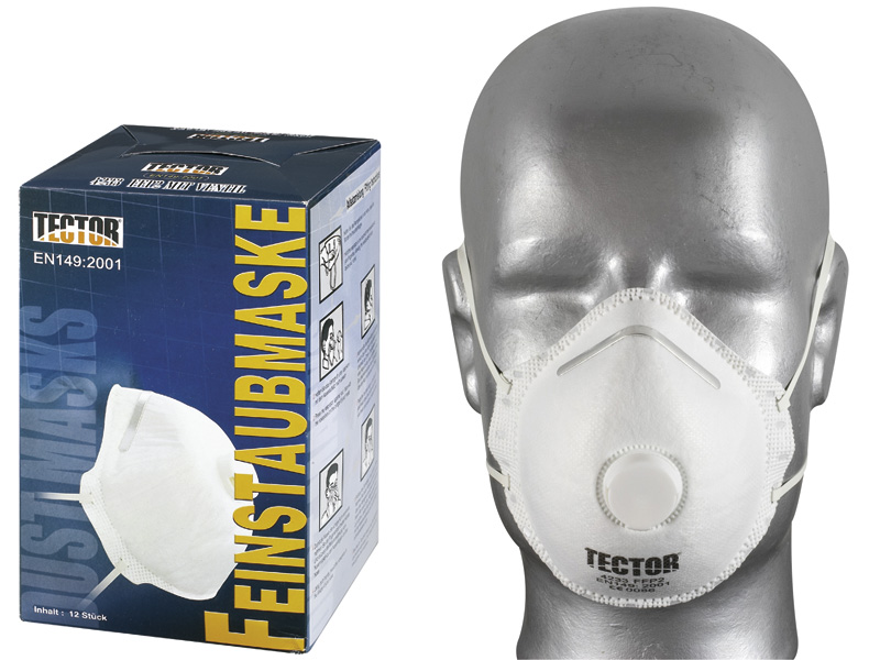 Feinstaubmaske P2 mit Ventil