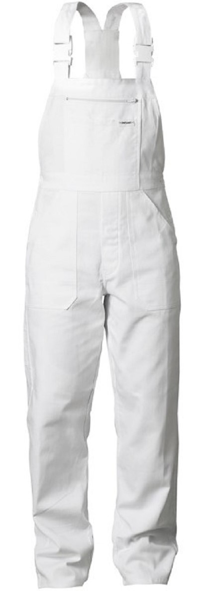 Arbeits Latzhose weiß