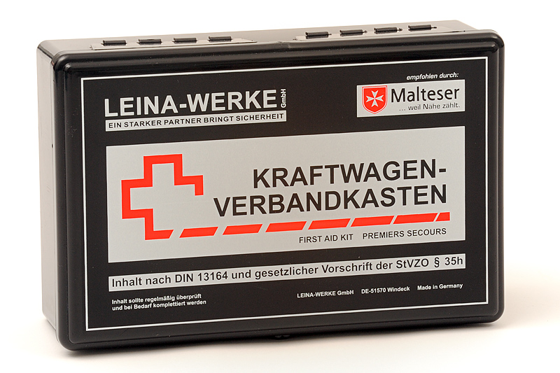KFZ-Verbandkasten DIN 13164:2022 Standard