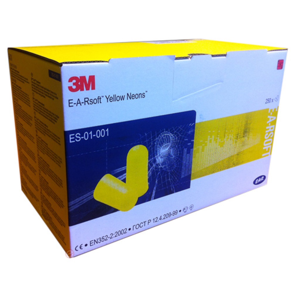 E-A-R Soft Gehörschutzstöpsel Yellow Neons