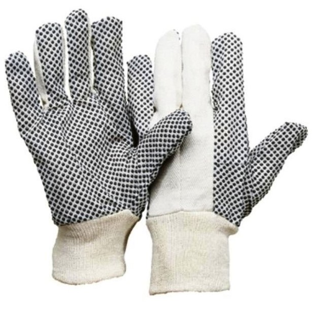 Baumwollköperhandschuh mit Noppen