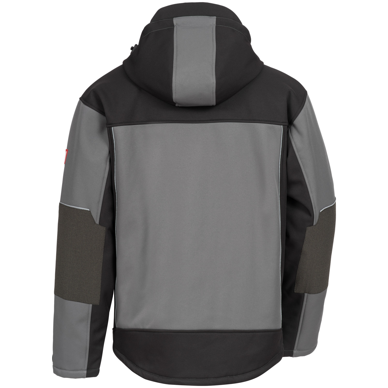 Winter Softshelljacke MOTION TEX PLUS, grau/schwarz, hintsn