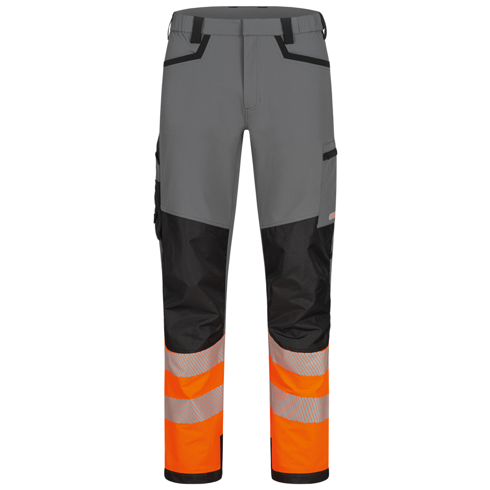 VIANDEN WARNSCHUTZ STRETCH-BUNDHOSE, orange