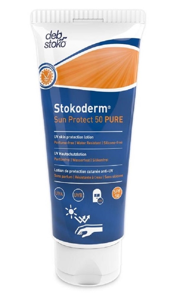 Stokoderm Sun Protect.50PURE, Sonnenschutzcreme, 100 ml Tube