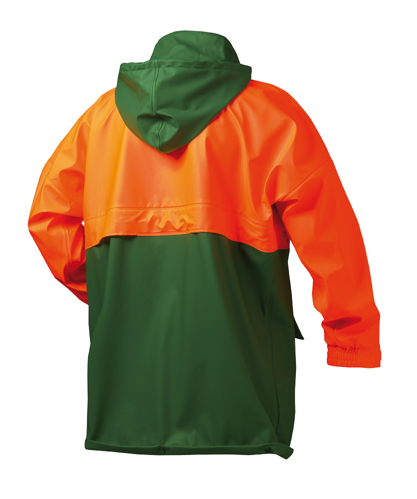 22753_back Atmungsaktive Regenjacke PAPPEL Rücken