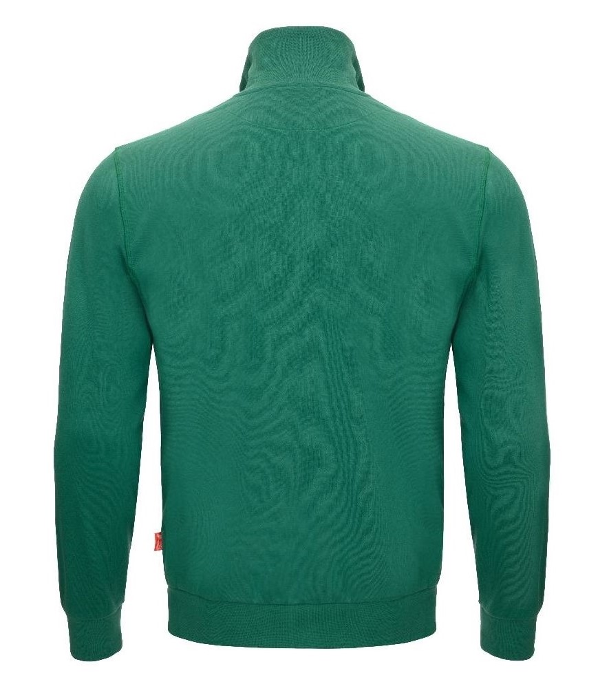 MOTION TEX LIGHT Sweatjacke, grün, Rücken
