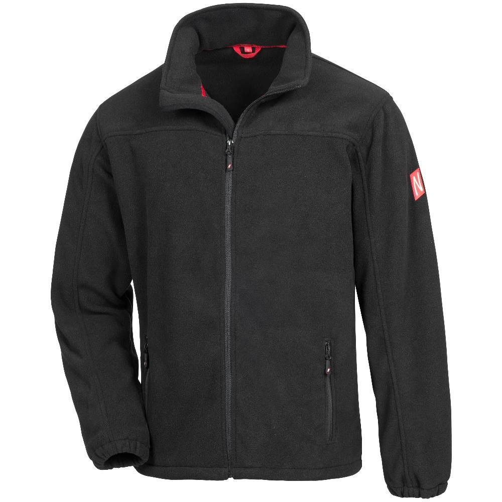 MOTION TEX PLUS Fleecejacke, schwarz