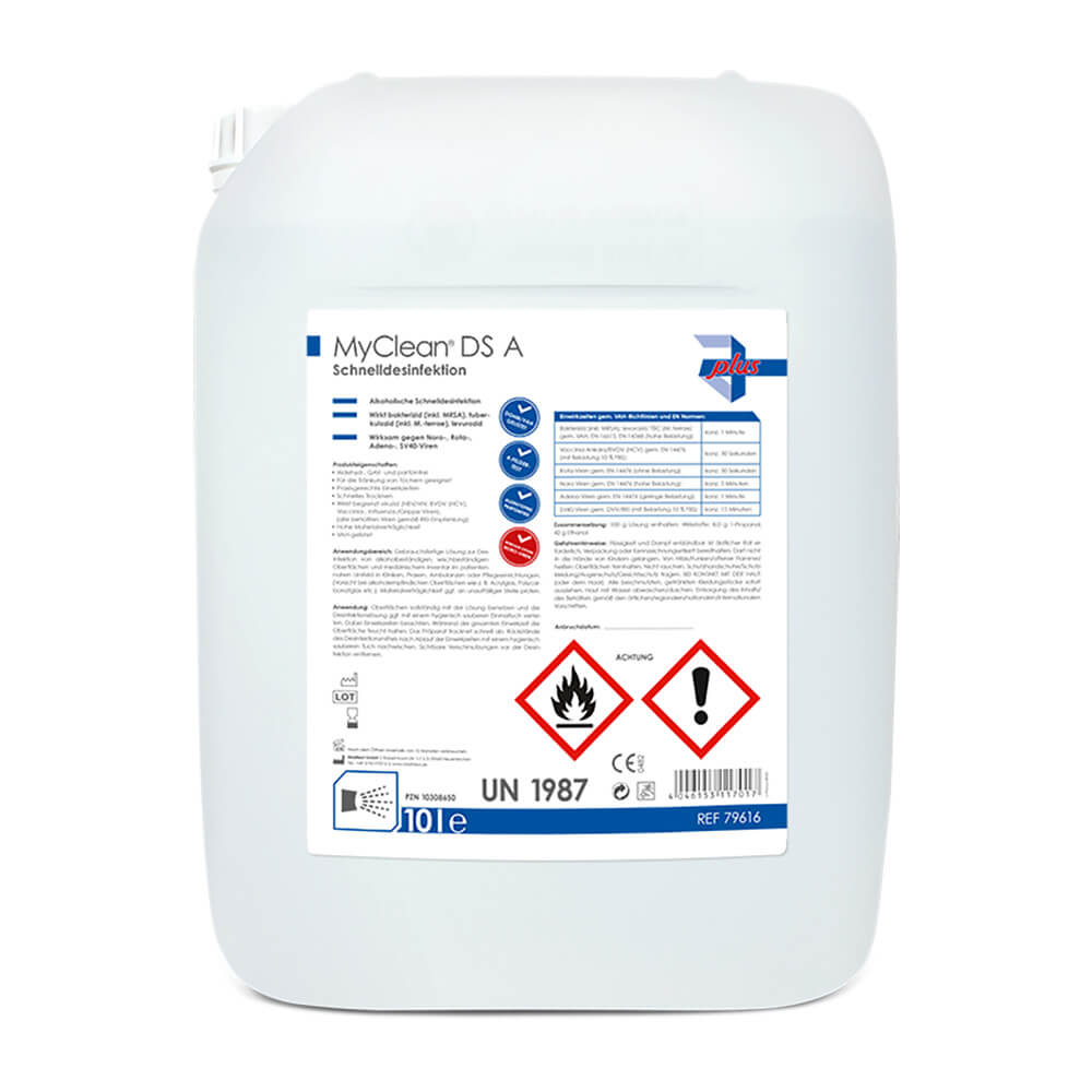 MaiMed MyClean DS OA Schnelldesinfektion mit Alkohol 10 Liter