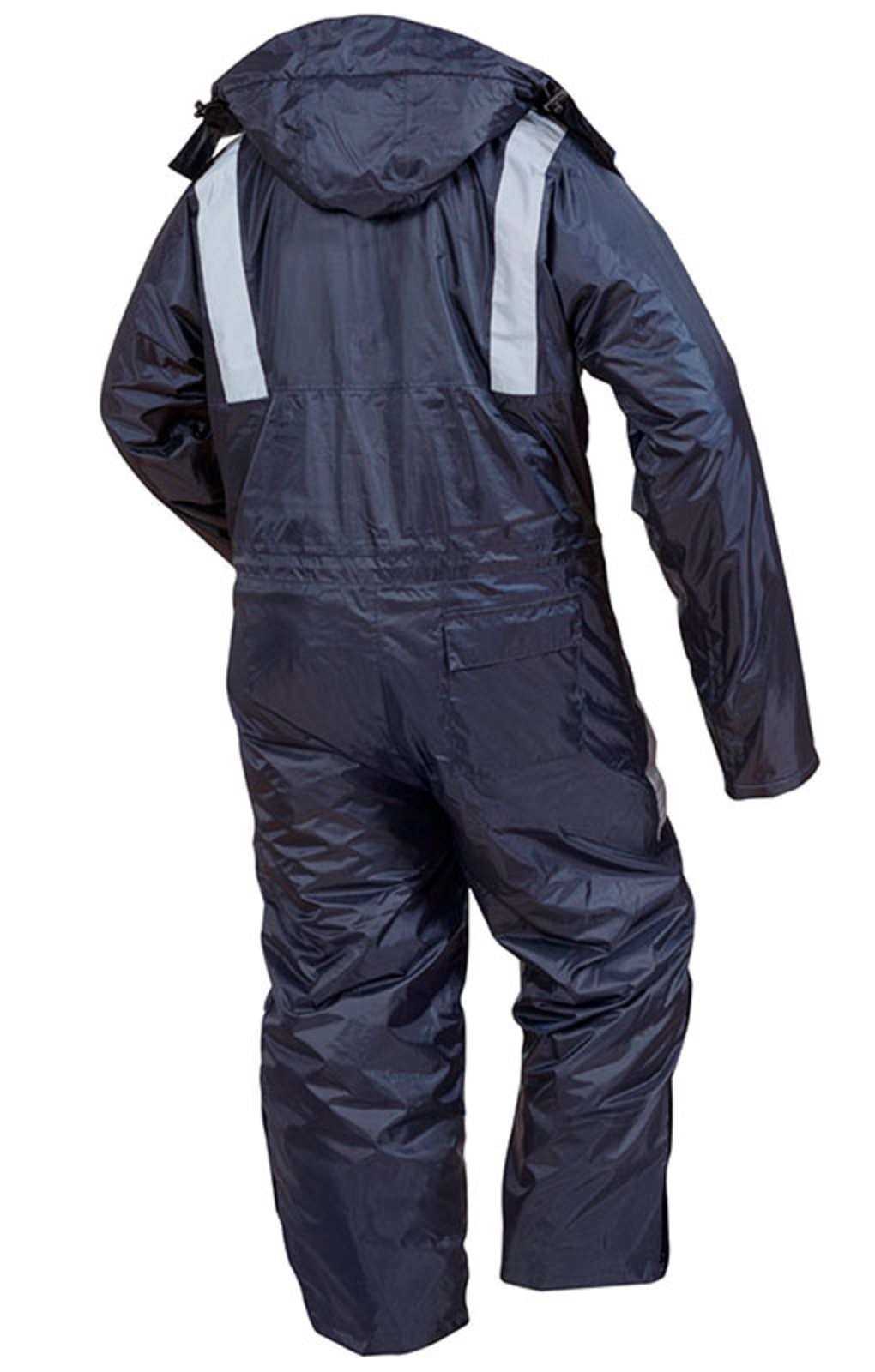 Thermo-Overal ARKTIS mit breiten Reflexstreifen, Rückansicht