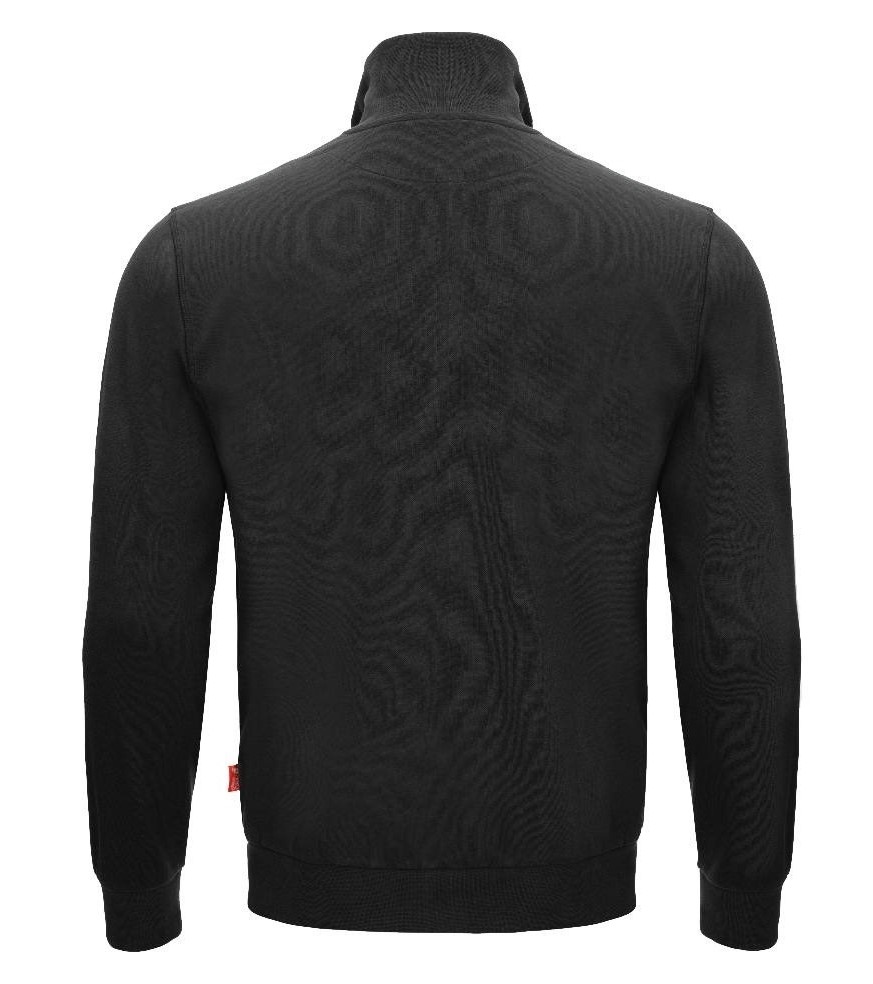MOTION TEX LIGHT Sweatjacke, schwarz, Rücken