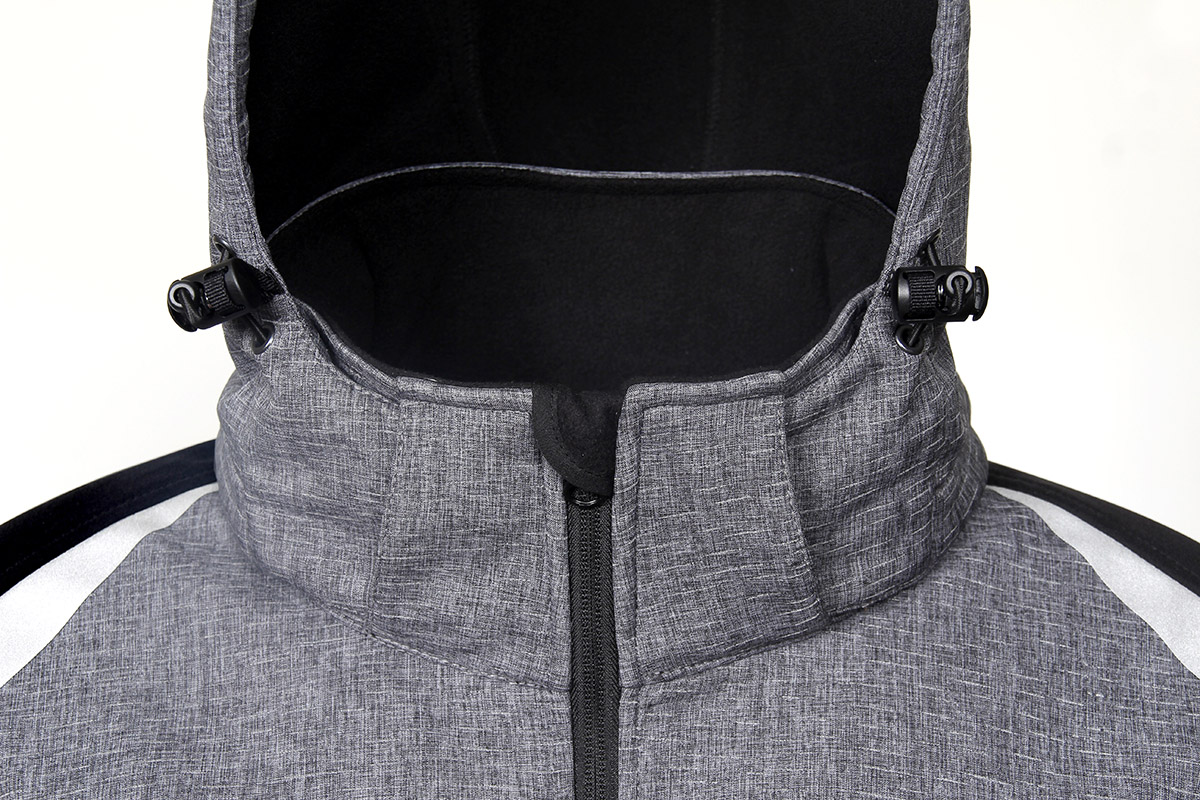 Softshelljacke Good View, Kragen,