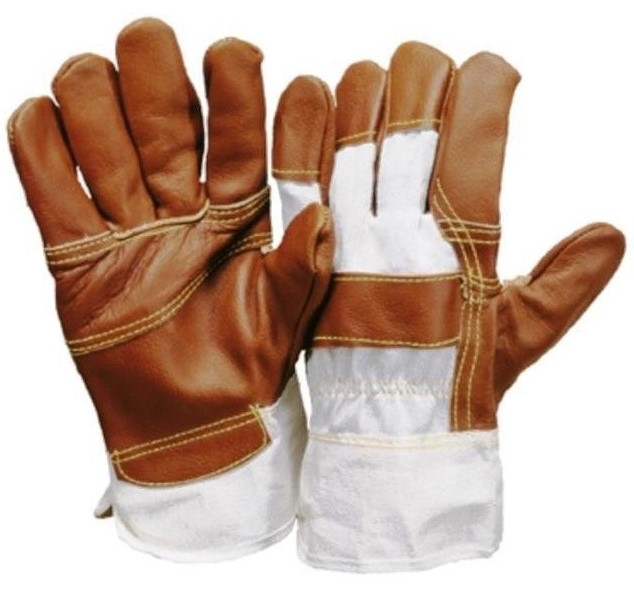 Möbellederhandschuh Mercedes braun