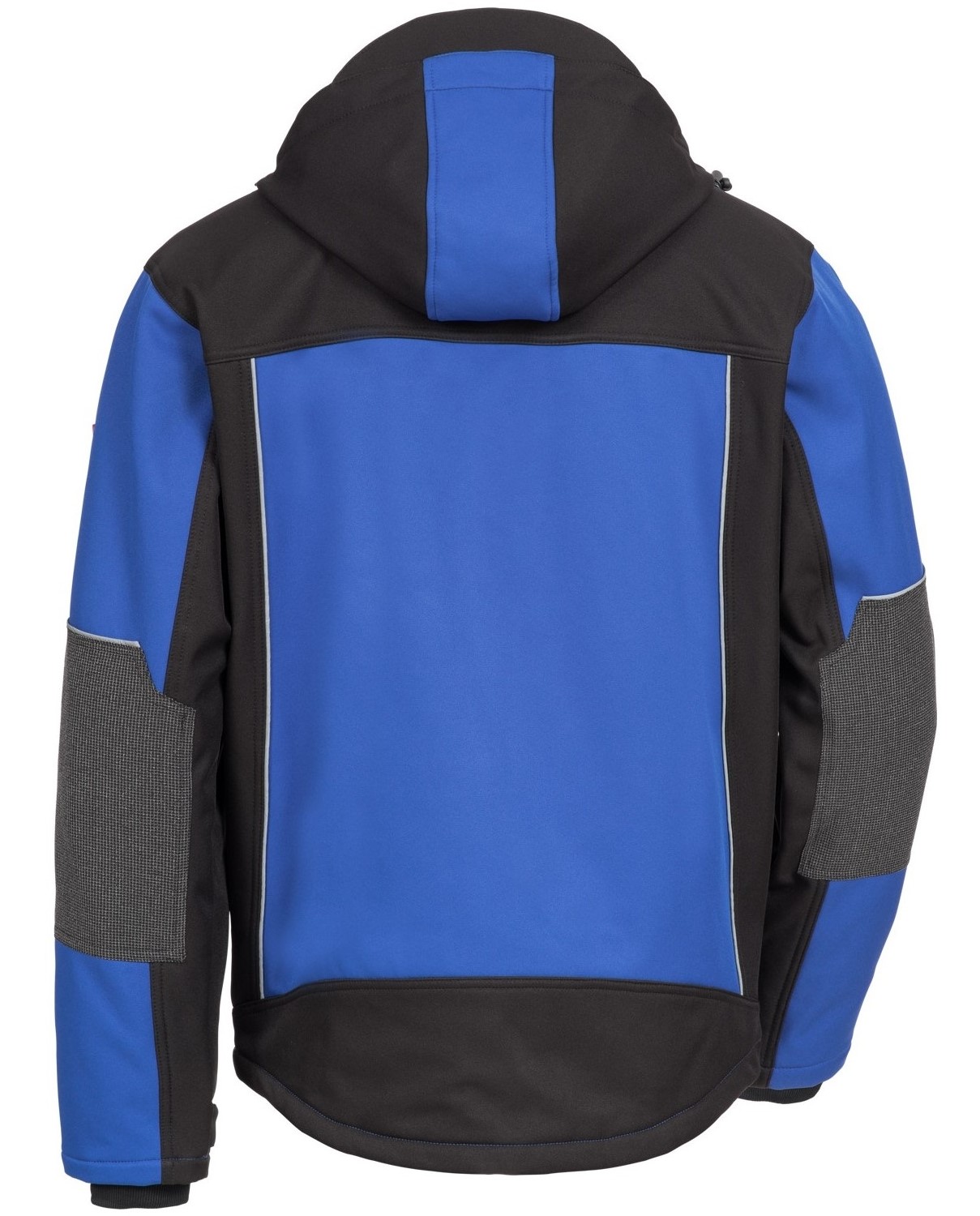 NITRAS Softshelljacke, blau/schwarz Rücken