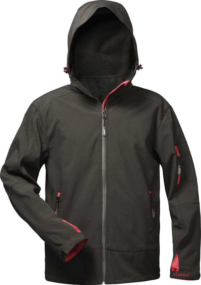 Herren Softshell Jacke mit Kapuze ZETA