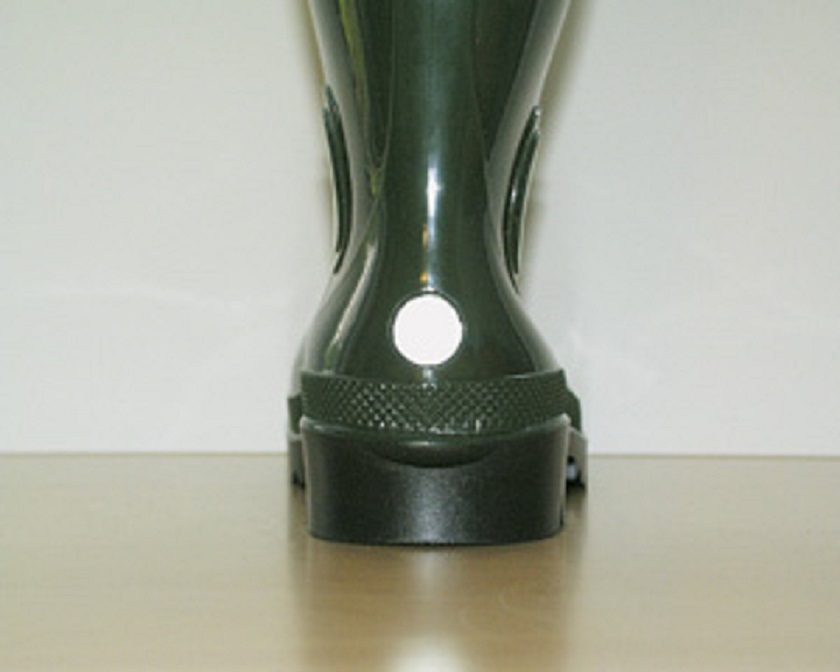 Sicherheitsstiefel grün LANDWIRT Reflexpunkt