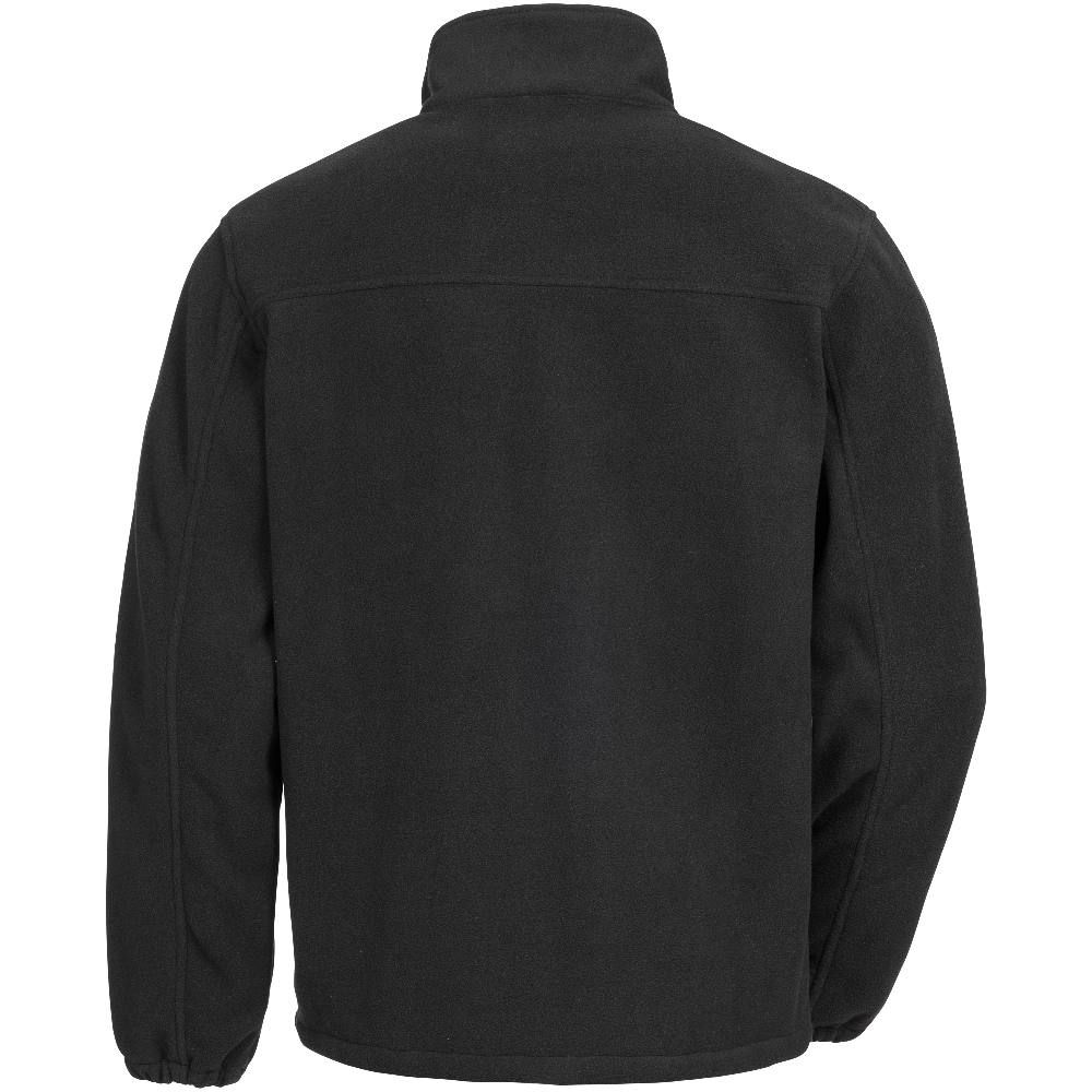 MOTION TEX PLUS Fleecejacke, schwarz, Rücken