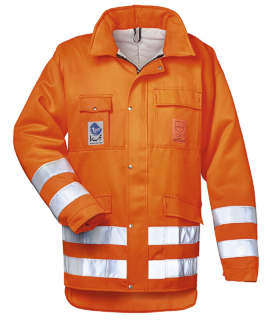 Warnschutzjacke mit Schnittschutz LINDE