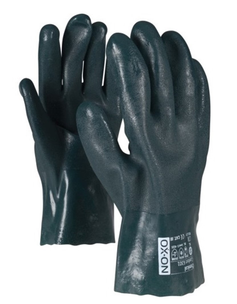 013_27-2 Schutzhandschuh OXON Chemikal Comfort 6301/Oil, 27 cm