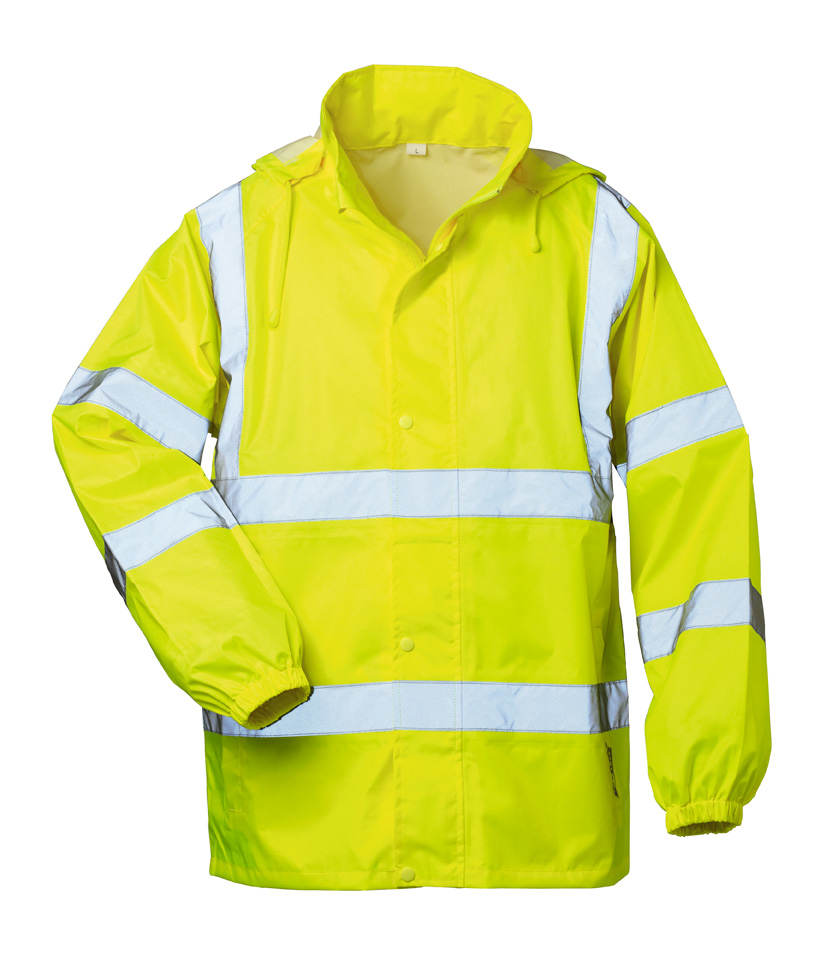 Warnschutz Regenjacke gelb ONNO