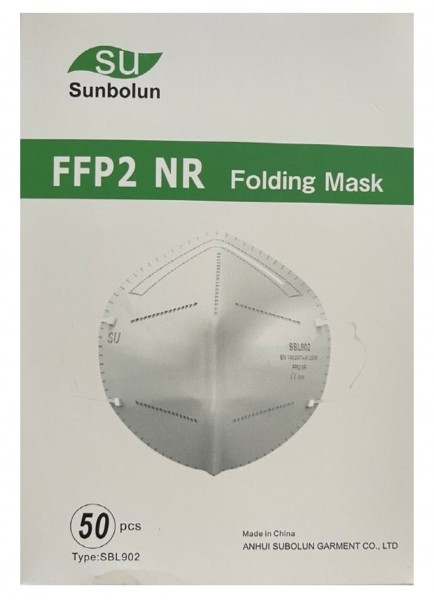 Sunbolun FFP2 Maske ohne Ventil