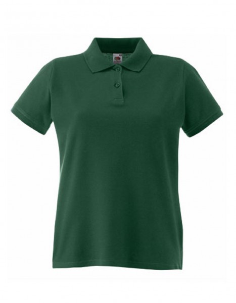 Damen Polo Lady-Fit: forest green.