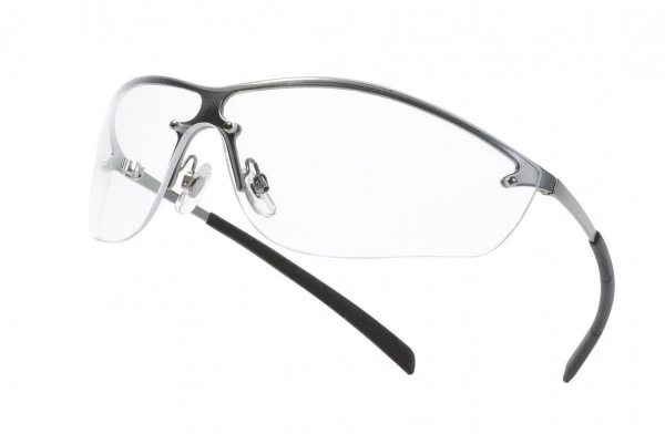 bolle Schutzbrille SILIUM, kratzfest Rahmen und Bügel aus Metall