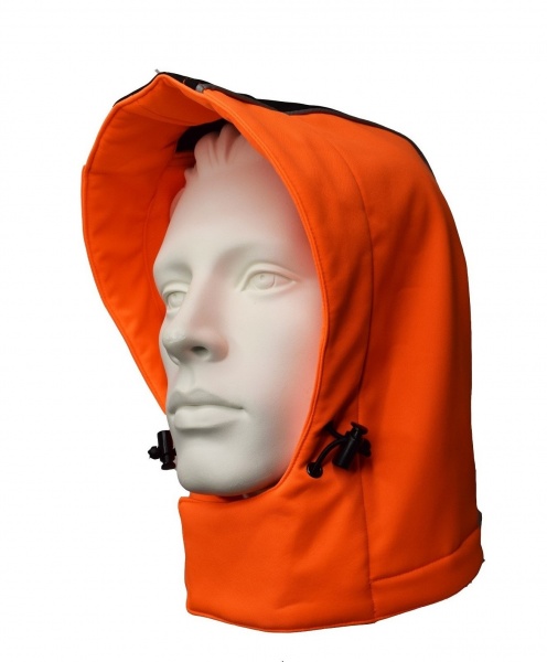 Kapuze für NITRAS Softshell-Warnschutzjacken, orange